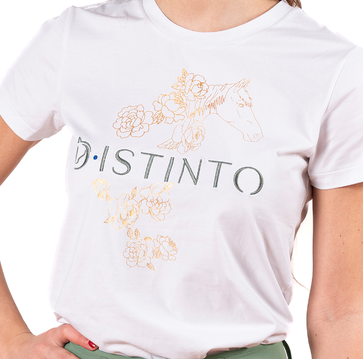 T-shirt D-istinto Peonia manica corta