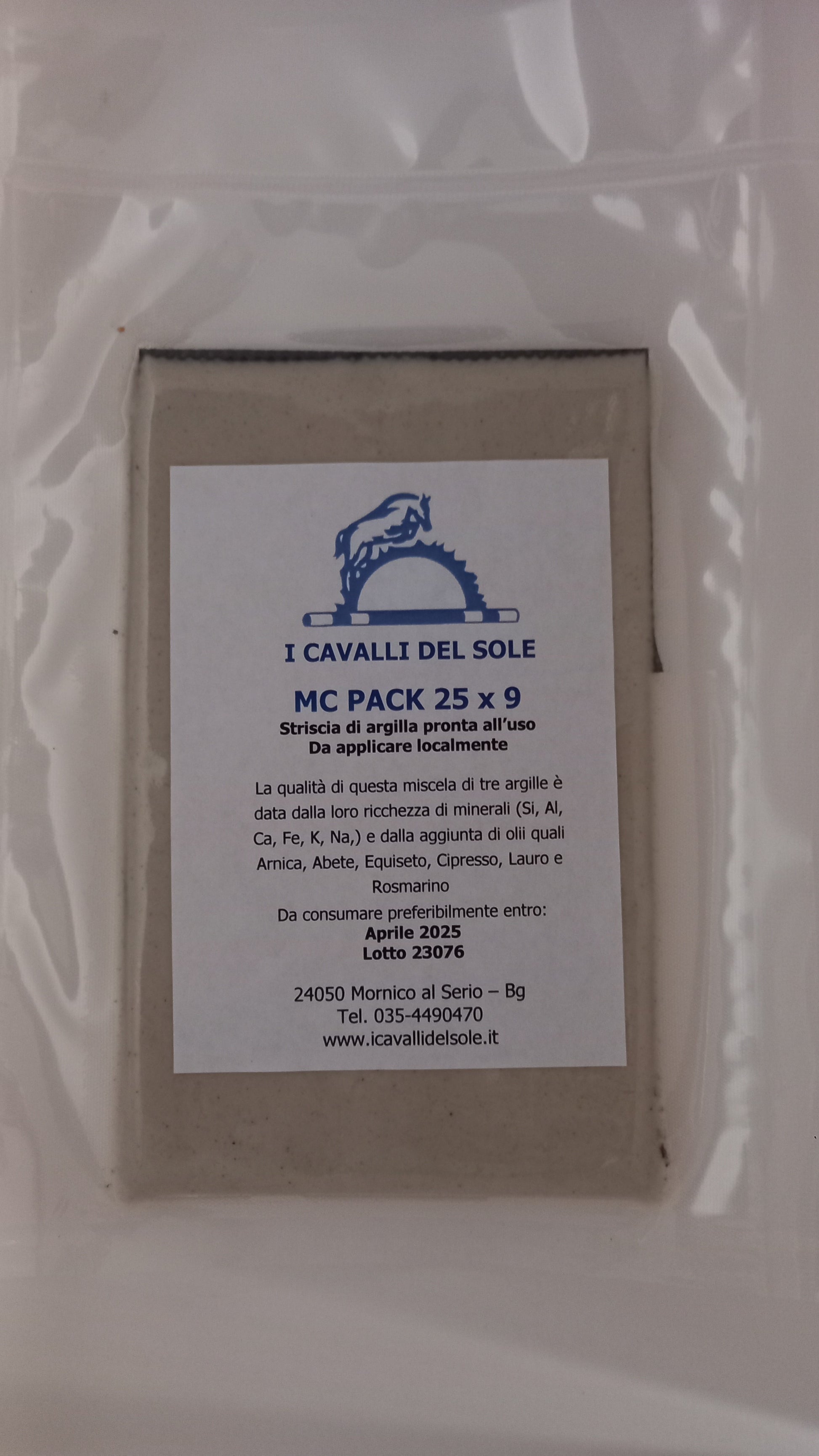 Mc pack striscia argilla