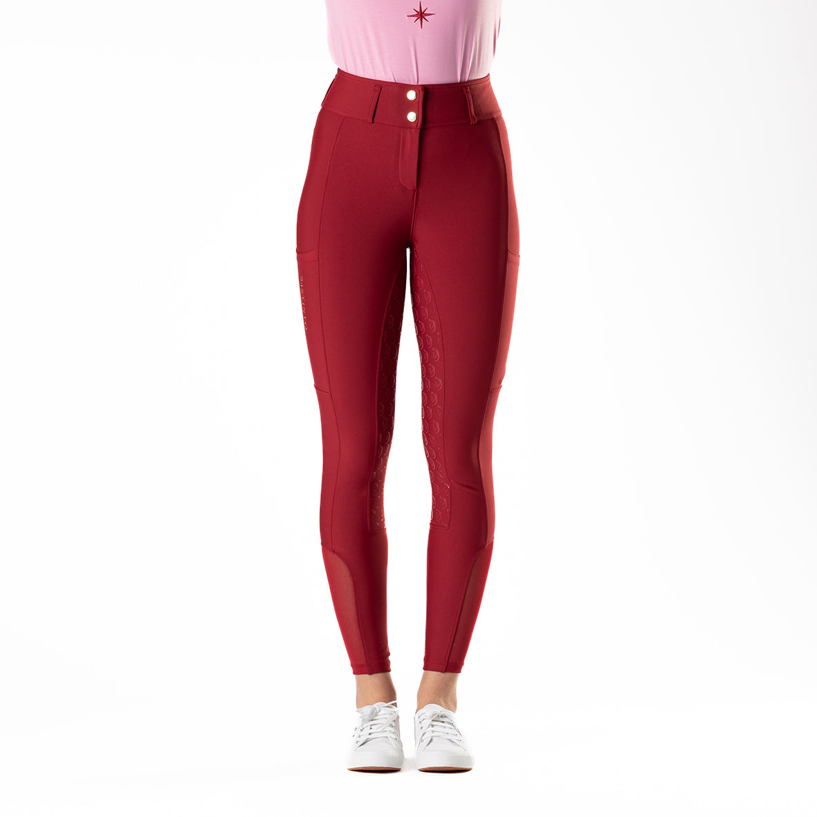 Pantaloni con full grip modello Peonia