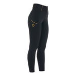 Leggings Donna con fodera in pile-Equstro