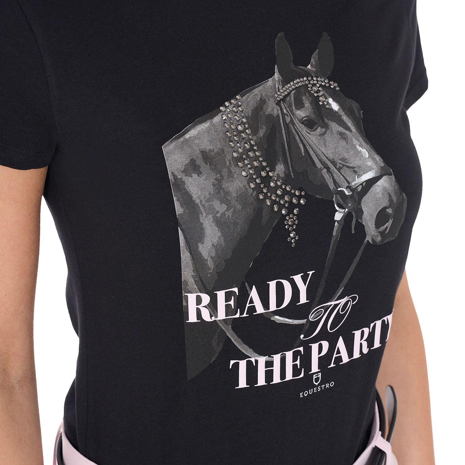 T-shirt donna testa di cavallo